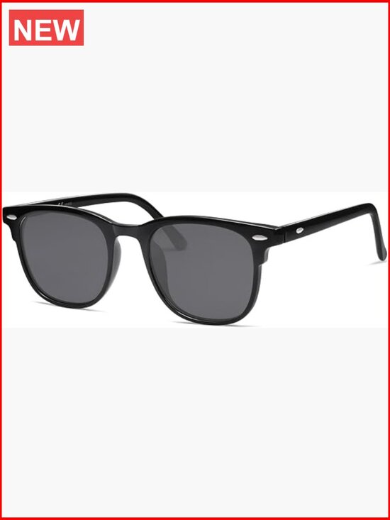 Vintage Square Polarized Sunglasses UV Protection TR90 Frame Unisex main image 5